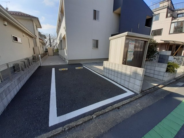 ブレシアの駐車場