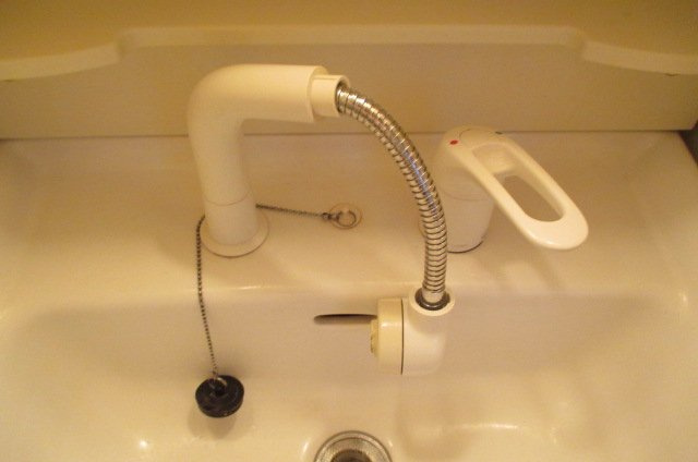 プランドールA棟の独立洗面台