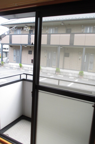 プランドールA棟のバルコニー