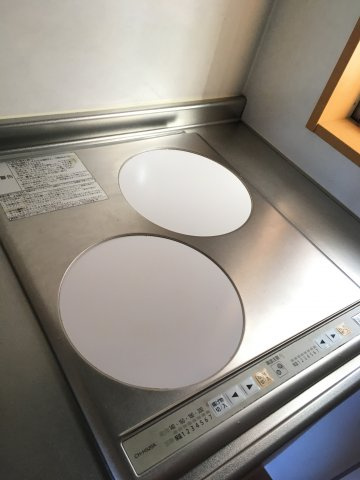 ロゼオヒルのキッチン|ＩＨ2口コンロ