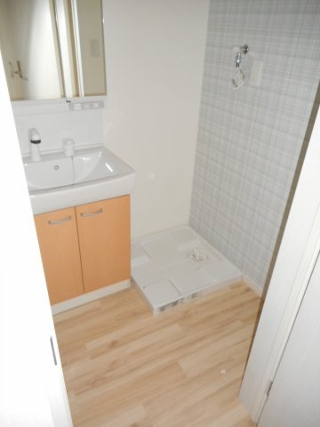 ローズガーデンの洗面所