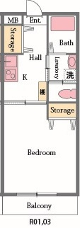 リブラ高坂の間取り