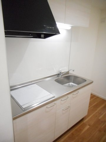 ホワイトマーベルのキッチン