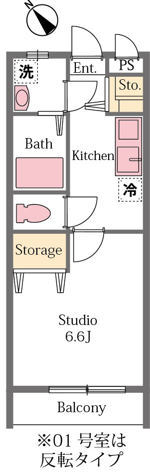 ホワイトマーベルの間取り