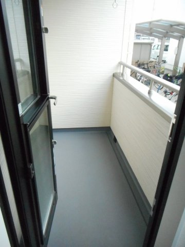 坂戸伊豆の山ハウスのバルコニー