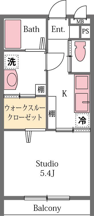 ラスターチカの間取り