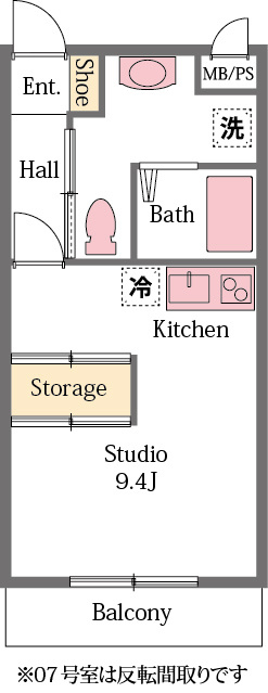 ライスフェルトの間取り
