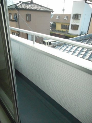 モーゲンロートのバルコニー