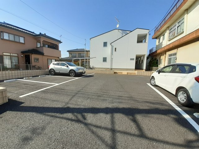 モーゲンロートの駐車場