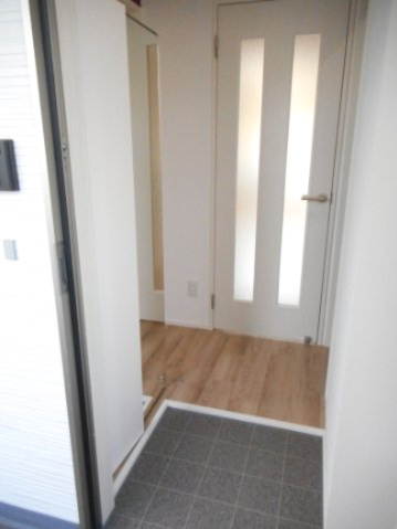 モーゲンロートの玄関