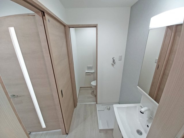 パインヴィレッジの洗面所