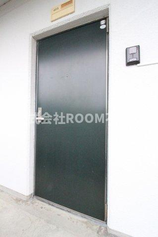 コウガマンションⅡの玄関|落ち着いた玄関です