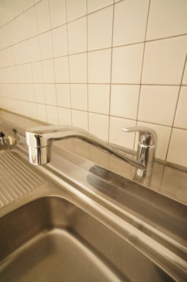 【設備】 | グレイスマンション | シングルレバー水栓です。