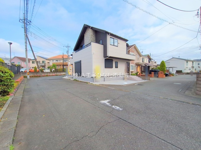 祝：成約済み　八王子市　椚田町　新築戸建て　４期の前面道路含む現地写真|～仲介手数料無料☆八王子ひなた不動産～八王子市椚田町　新築戸建て