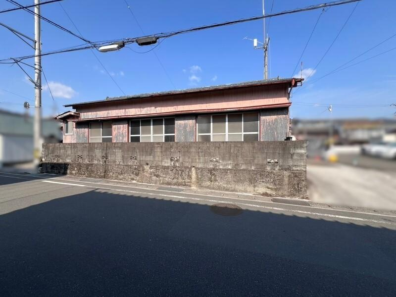 万々　建築条件なし　売土地の外観