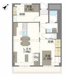 【間取り】 | メゾン中塚