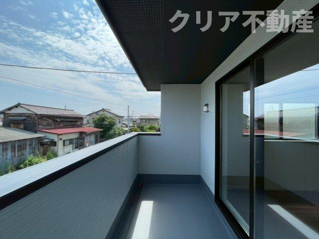 【バルコニー】 | 高崎市下之城町　4号棟　全室南向き！