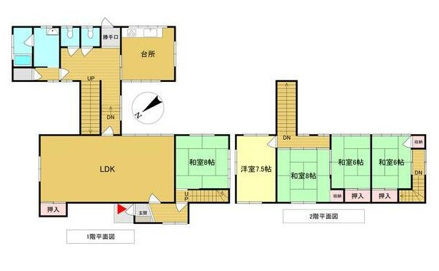 【間取り】 | 伊東市八幡野　戸建