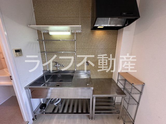 M’s CUBE 01のキッチン