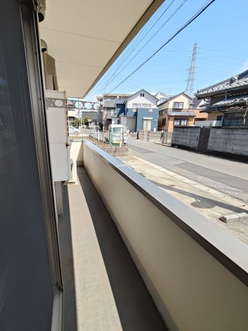 ビレア幕張本郷のバルコニー