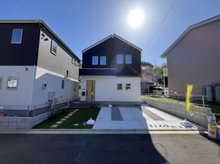 『八王子市新築戸建て』八王子市館町1477【仲介手数料無料】　４期の外観|～仲介手数料無料☆八王子ひなた不動産～八王子市館町　新築戸建て