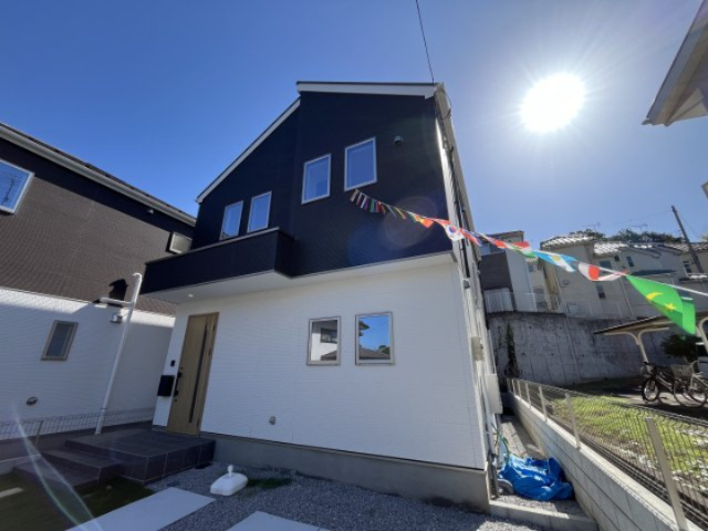 『八王子市新築戸建て』八王子市館町1477【仲介手数料無料】　４期の外観|～仲介手数料無料☆八王子ひなた不動産～八王子市館町　新築戸建て