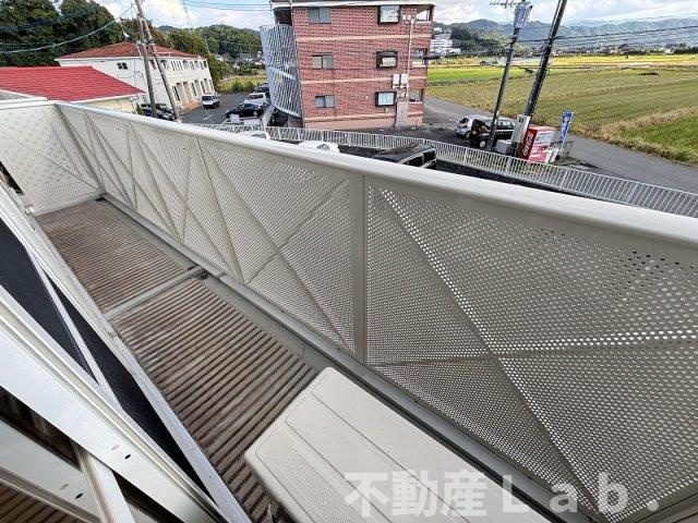 サンビレッジ二番館のバルコニー