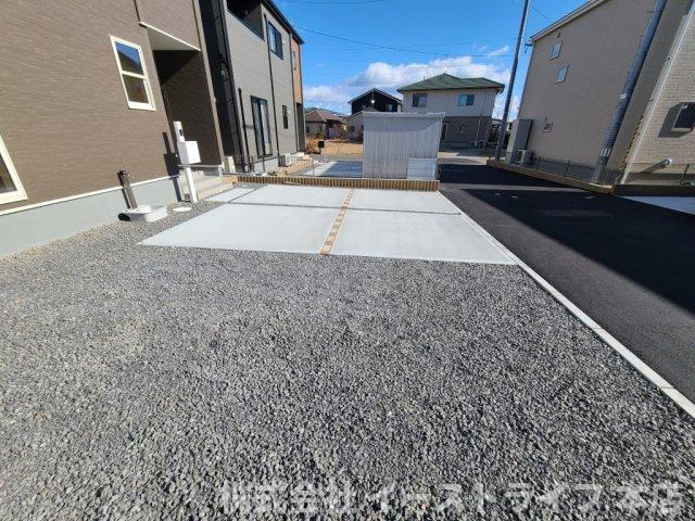 【新築戸建】　いわき市泉滝尻3丁目第1　最終1棟！の駐車場|カースペース　3台駐車可能