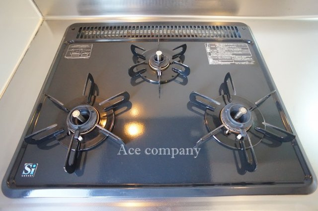 【キッチン】 | 東大阪市長栄寺 | 【3口ガスコンロ☆】