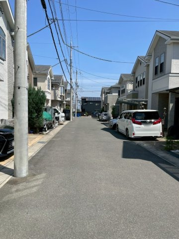 伏見区久我森の宮町のおうちの前面道路含む現地写真|前道はゆったり６ｍございます！