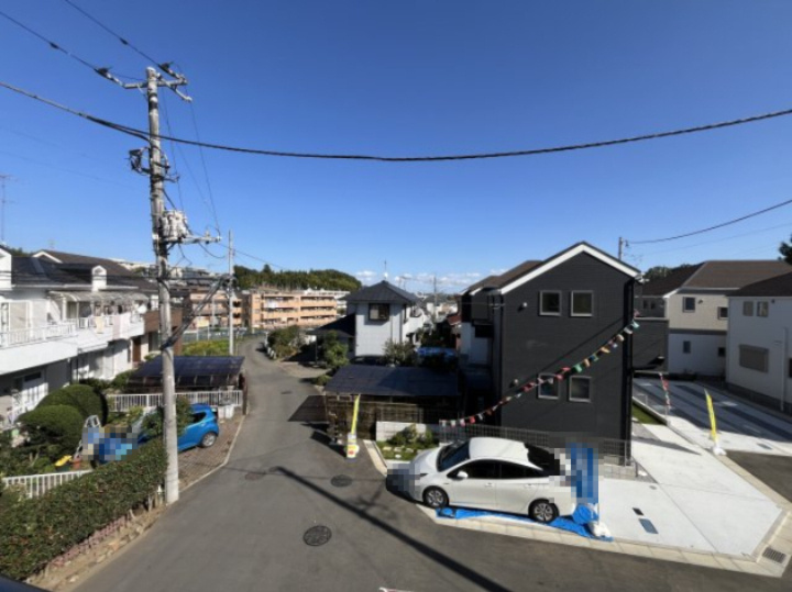 祝：成約済み　八王子市　館町　新築戸建て　４期の展望|～仲介手数料無料☆八王子ひなた不動産～八王子市館町　新築戸建て