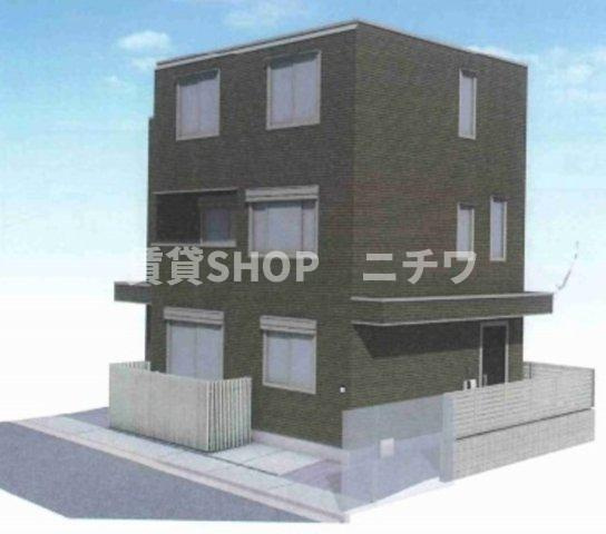 本町４丁目メゾンのエントランス