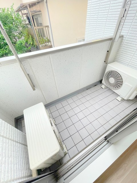 へーベルメゾン初台のバルコニー
