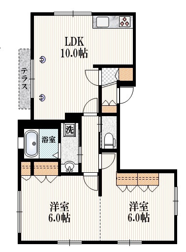 メイプルベル渋谷本町の間取り|☆1フロア1住戸で全室角部屋です☆小さいお子様がいても下の階を気にせずに生活できます☆
