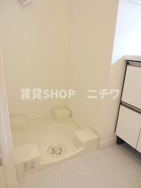 アトラス笹塚の内装|防水パン付室内洗濯機置き場