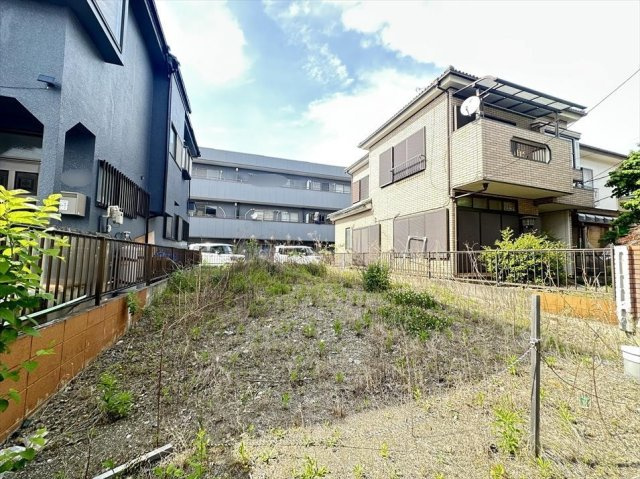 【外観】 | 志木市中宗岡1丁目　建築条件無売地　全1区画　（志木本店） | 販売現地／2025年5月15日撮影　
理想の間取りが叶いやすい整形地です。