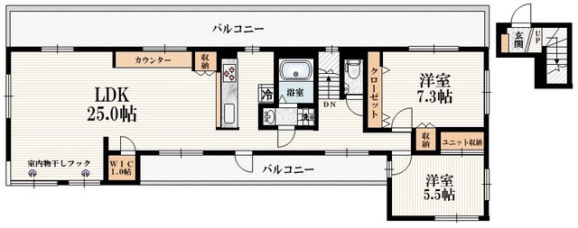 メゾンシェルの間取り