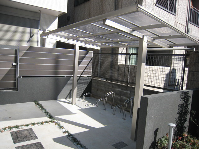 ＮｅｗＳａｆｏｌｅ幡ヶ谷のその他共用部分|屋根付きの駐輪場※空き状況は要確認！