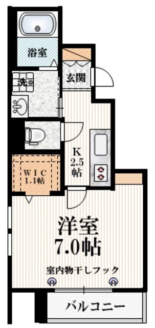 ＮｅｗＳａｆｏｌｅ幡ヶ谷の間取り