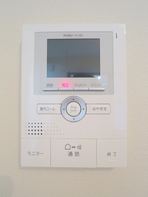 Ashbyのセキュリティ|来訪者が確認できるTVドアフォン