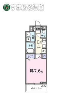 【間取り】 | ベル　フルール　岡崎市昭和町