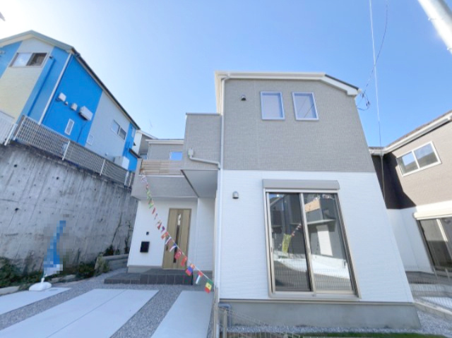 祝　成約済み　八王子市　館町　新築戸建て　４期の外観|～仲介手数料無料☆八王子ひなた不動産～八王子市館町　新築戸建て