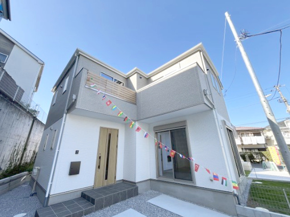 祝　成約済み　八王子市　館町　新築戸建て　４期の外観|～仲介手数料無料☆八王子ひなた不動産～八王子市館町　新築戸建て