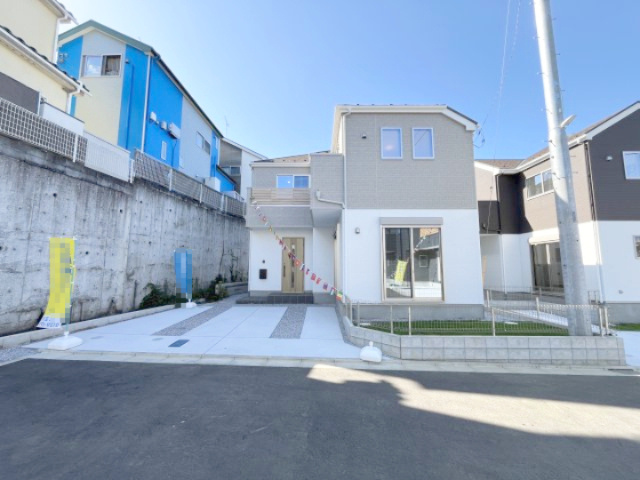 祝　成約済み　八王子市　館町　新築戸建て　４期の外観|～仲介手数料無料☆八王子ひなた不動産～八王子市館町　新築戸建て