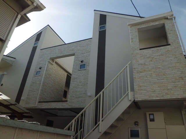 HCフラッツ青谷ガーデンの外観