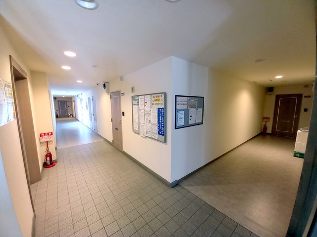 富士見坂住宅のロビー|★整理整頓された共用部★