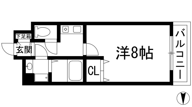 【間取り】 | グレース逆瀬川