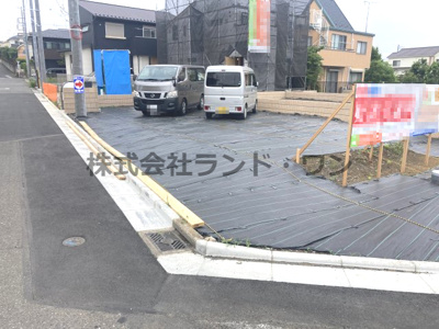 【前面道路含む現地写真】 | 所沢市上新井2丁目　全7区画　1区画