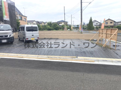 【前面道路含む現地写真】 | 所沢市上新井2丁目　全7区画　1区画