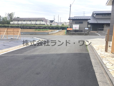 【前面道路含む現地写真】 | 所沢市上新井2丁目　全7区画　1区画